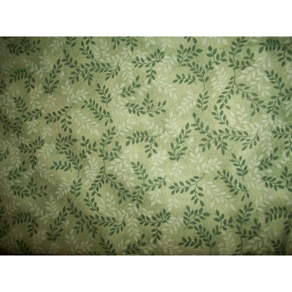 4.75 Yard Fabri-Quilt Inc Structure Innuendo Hunter Mint Green Quilting Fabric